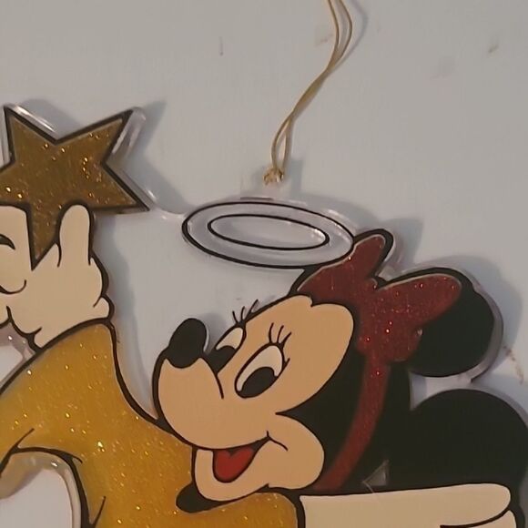 Minnie Mouse Angel Ornament - Picture 2 of 6